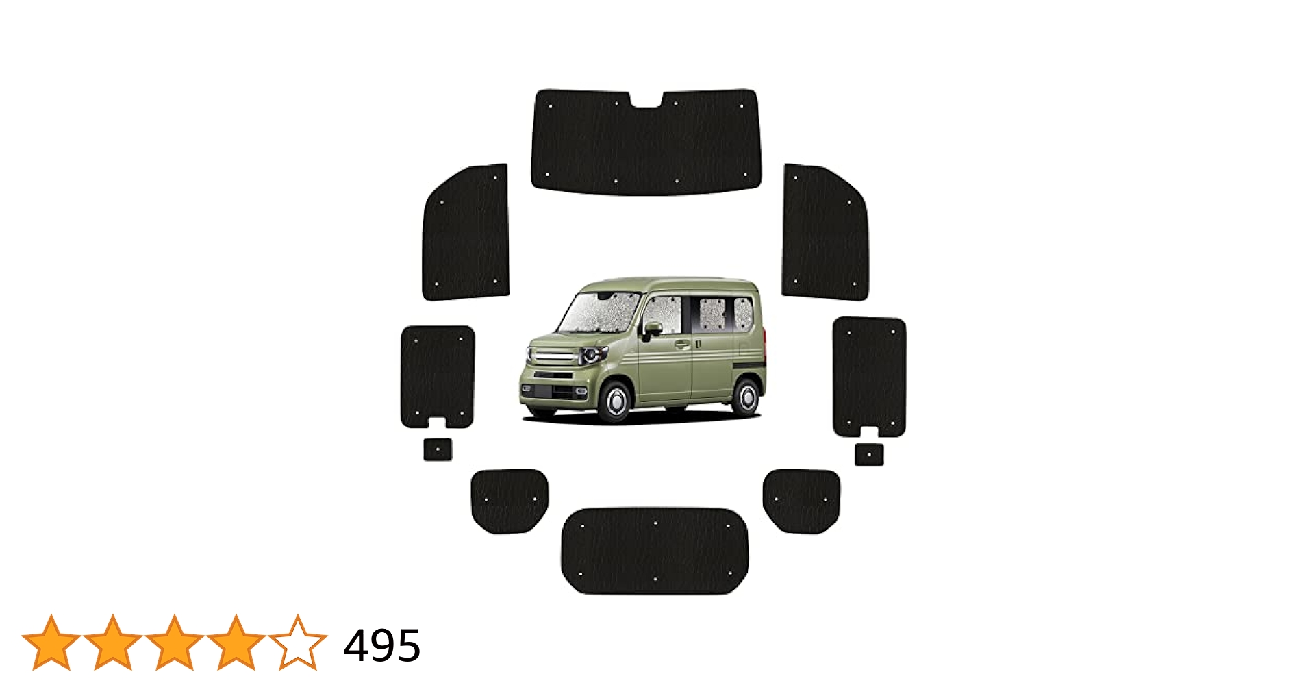 N-VAN Nバン　サンシェード　趣味職人 N-VAN JJ1/2系 N-VAN+スタイル JJ1/2系 +STYLE FUN +STYLE COOL